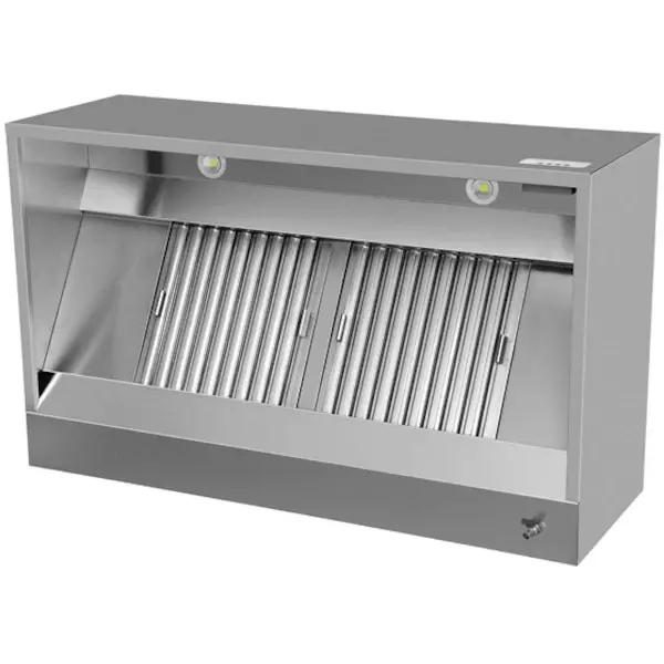 Afzuigkap | Doosmodel | Incl. Motor | 1400m³/u | Regelaar + Verlichting | 1200x950x520(h)mm