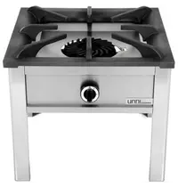 UNNI-COOKING Hokker | Gas | 1 Brander (Enkele Ring) | 10kW | 500x500x550(h)mm