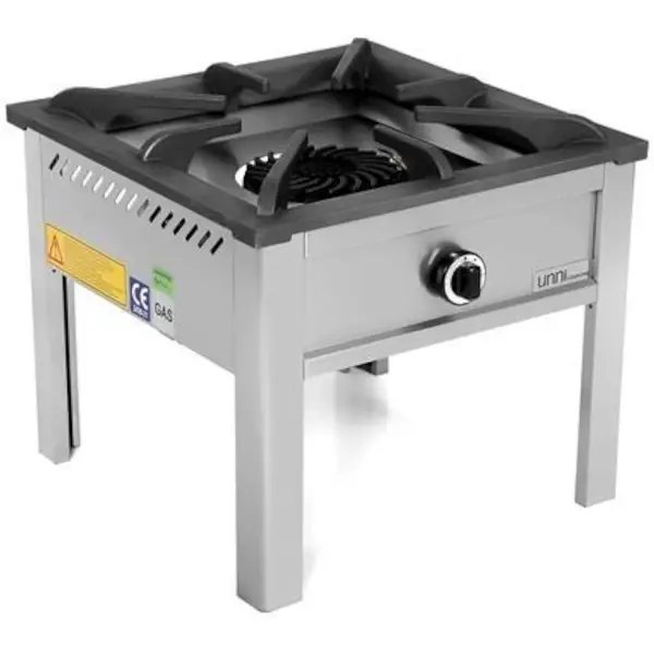 Hokker | Gas | 1 Brander (Enkele Ring) | 10kW | 500x500x550(h)mm