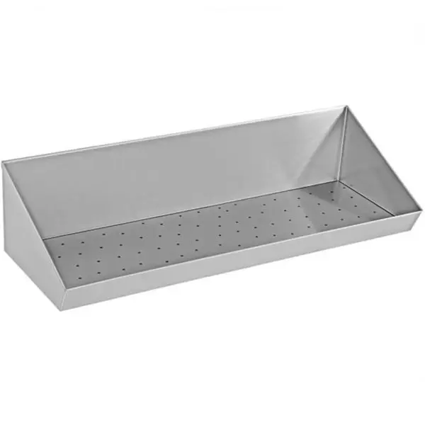 Frites-Uitschepbak | RVS | Ophangbeugel | Diepte 300mm | Hoogte 200mm | Breedte 600-1500mm