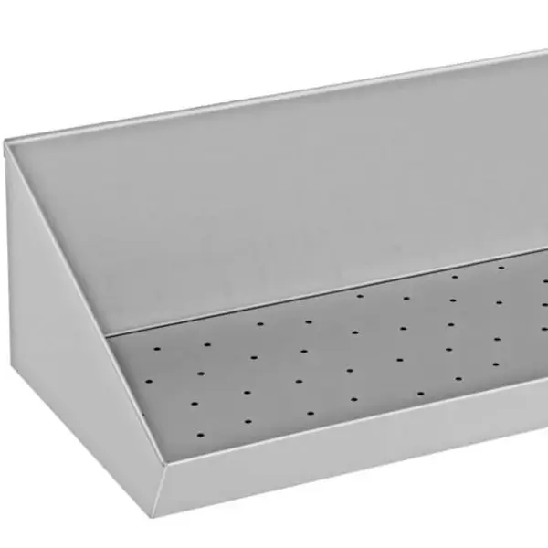 Frites-Uitschepbak | RVS | Ophangbeugel | Diepte 300mm | Hoogte 200mm | Breedte 600-1500mm