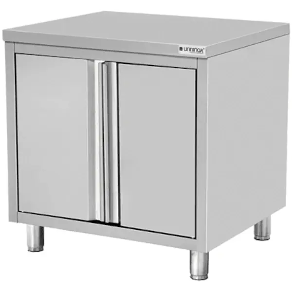 Werktafel | RVS | 2 Draaideuren | 800x700x850(h)mm