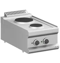 MBM Italy Fornuis | MAGISTRA PLUS 700 | Elektrisch | 2 Kookpunten (Ø145/200) | 4.1kW (400V) | 400x714x250(h)mm