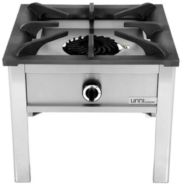 Hokker | Gas | 1 Brander (Enkele Ring) | 12kW | 600x600x550(h)mm