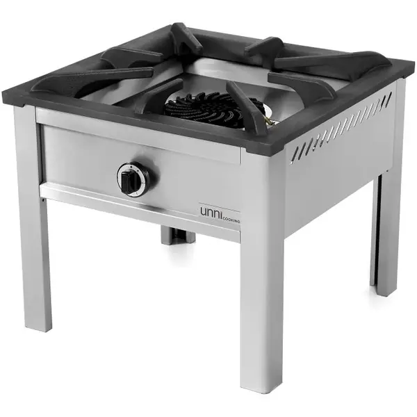 Hokker | Gas | 1 Brander (Enkele Ring) | 12kW | 600x600x550(h)mm