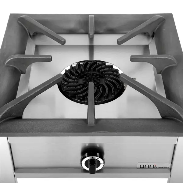 Hokker | Gas | 1 Brander (Enkele Ring) | 12kW | 600x600x550(h)mm