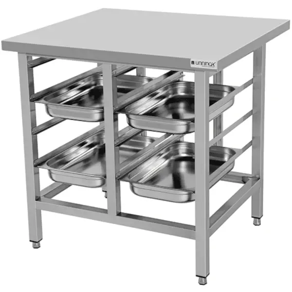 Onderstel voor combi oven | 8x 1/1 GN | 900x800x900(h)mm