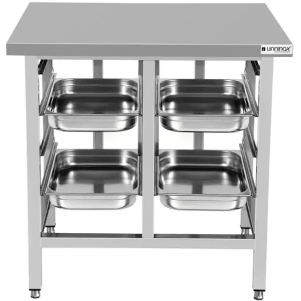 Onderstel voor combi oven | 8x 1/1 GN | 900x800x900(h)mm