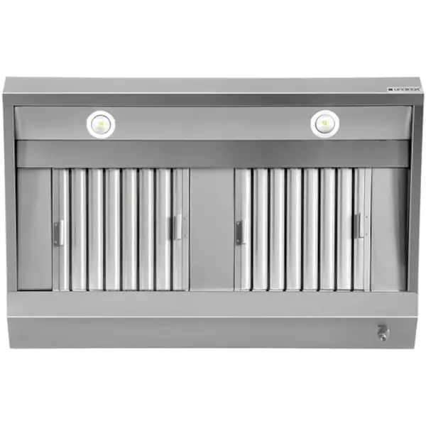 Afzuigkap | Schuin Model | Verlichting | 1200x700x400(h)mm