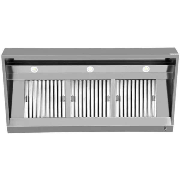 RVS afzuigkap schuinmodel | 2000x950x400(h)mm