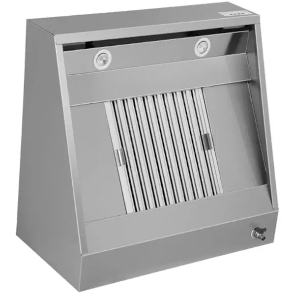 Afzuigkap | Schuin Model | Incl. Motor | 1400m³/u | Regelaar + Verlichting | 1000x950x520(h)mm