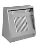 UNNINOX Afzuigkap | Schuin Model | Incl. Motor | 1400m³/u | Regelaar + Verlichting | 1000x950x520(h)mm 