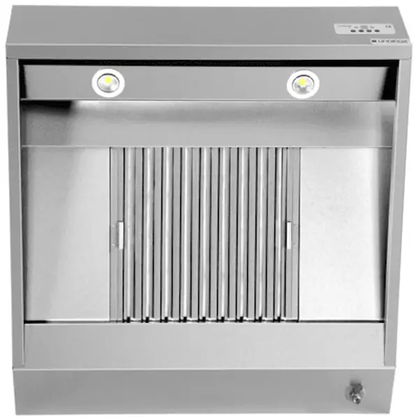 Afzuigkap | Schuin Model | Incl. Motor | 1400m³/u | Regelaar + Verlichting | 1000x950x520(h)mm