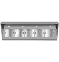 UNNINOX Afzuigkap Schuinmodel | RVS | 2500x950x400(h)mm