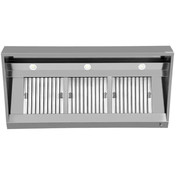 Afzuigkap Schuinmodel | RVS | 1800x950x400(h)mm