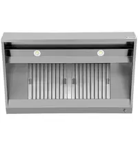 UNNINOX RVS Afzuigkap | Schuin Model | 1200x950x400(h)mm