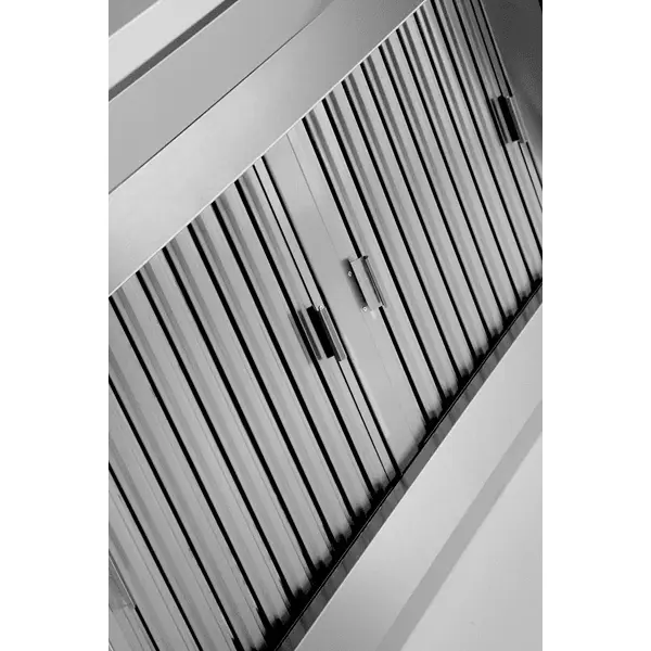 Inductie Afzuigkap | RVS | 8 Labyrintfilters | 5000x1300x550(h)mm