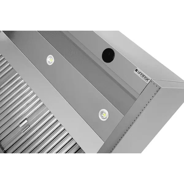 Inductie Afzuigkap | RVS | 5 Labyrintfilters | 3000x1300x550(h)mm