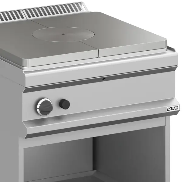 Doorkookplaat | MAGISTRA PLUS 700 | Gas | 9kW | Piëzo Ontsteking | Open Onderkast | 700x714x850(h)mm