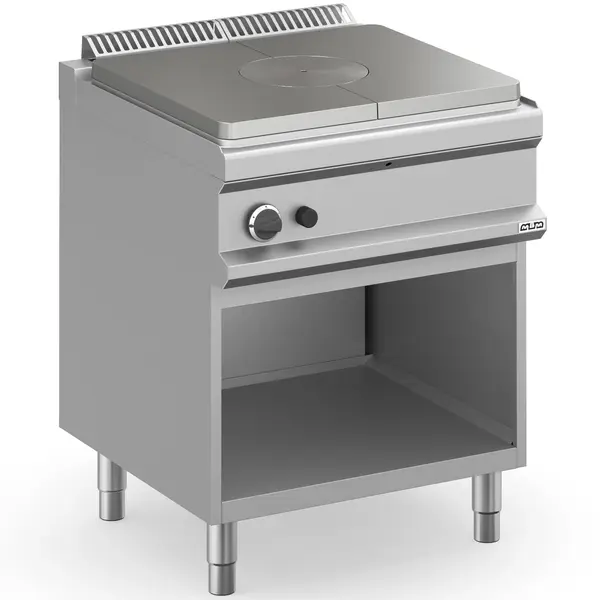 Doorkookplaat | MAGISTRA PLUS 700 | Gas | 9kW | Piëzo Ontsteking | Open Onderkast | 700x714x850(h)mm