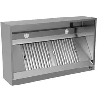 UNNINOX Afzuigkap Doosmodel | RVS | 1200x950x400(h)mm