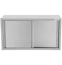 UNNINOX Wandkast | RVS | Schuifdeuren | Diepte 400 | Hoogte 660 | Breedte 1000-2000 