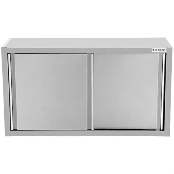 Wandkast | RVS | Schuifdeuren | Diepte 400 | Hoogte 660 | Breedte 1000-2000