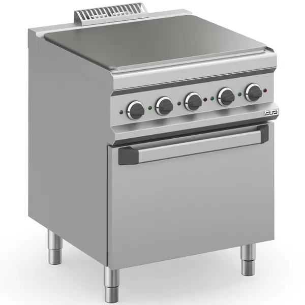 Doorkookplaat  + Oven | MAGISTRA PLUS 700 | Elektrisch | 4 Zones + 2/1 GN Oven | 14.3kW (400V) | 700x714x850(h)mm