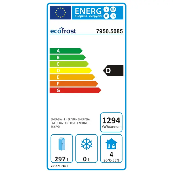 Koelwerkbank | 368L | 6 Laden (1/1 GN) | +2°C/+8°C | Statisch + Ventilator | 1365x700x876(h)mm