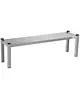 UNNINOX Etagere | RVS | 1 Niveau | Diepte 300 | Hoogte 350 | Breedte 1000-2000 