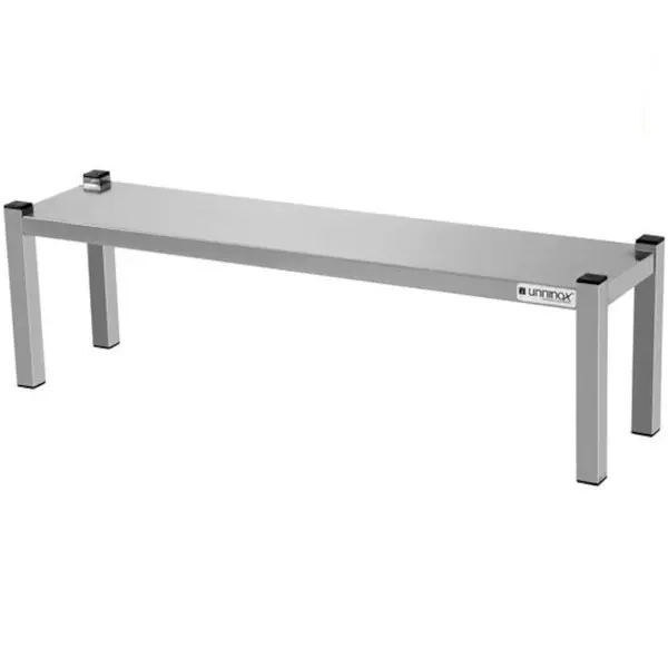 Etagere | RVS | 1 Niveau | Diepte 300 | Hoogte 350 | Breedte 1000-2000