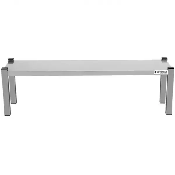 Etagere | RVS | 1 Niveau | Diepte 300 | Hoogte 350 | Breedte 1000-2000