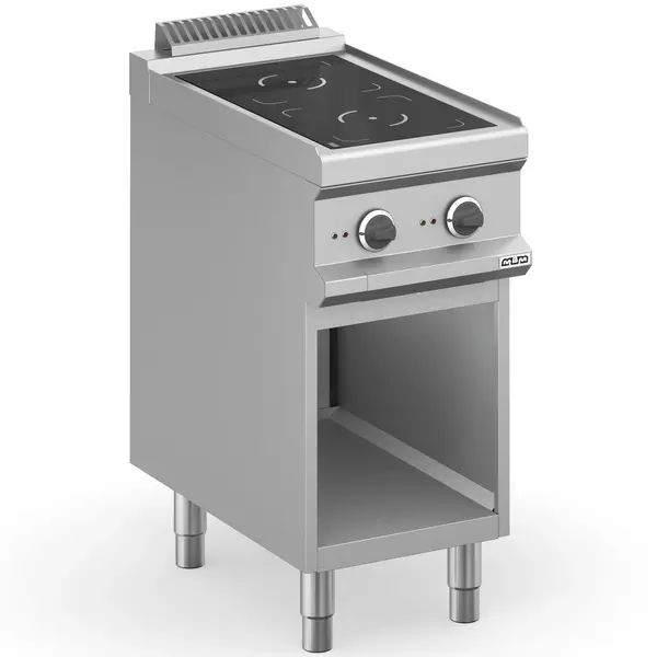 Inductiefornuis | MAGISTRA PLUS 700 | 2 Kookpunten | 7kW (400V) | Open Onderkast | 400x714x850(h)mm