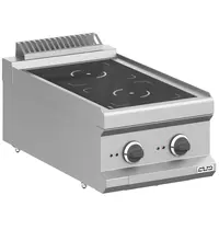 MBM Italy Inductiefornuis | MAGISTRA PLUS 700 | 2 Kookpunten | 7kW (400V) | 400x714x250(h)mm