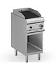 MBM Italy Lavasteengrill | MAGISTRA PLUS 700 | Gas | Oppervlak 352x475 (Gietijzer) | 7.5kW | Piëzo Ontsteking | Open Onderkast | 400x714x850(h)mm 