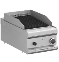 MBM Italy Lavasteengrill | MAGISTRA PLUS 700 | Gas | Oppervlak 352x475 (Gietijzer) | 7.5kW | Piëzo Ontsteking | 400x714x250(h)mm