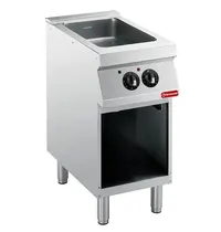 Diamond Multifunctionele Varipan | MAXIMA 700+ | Elektrisch | 11L | 120°C/300°C | 5kW (230V-3F) | Aftapkraan | Open Onderkast | 400x700x849/864(h)mm