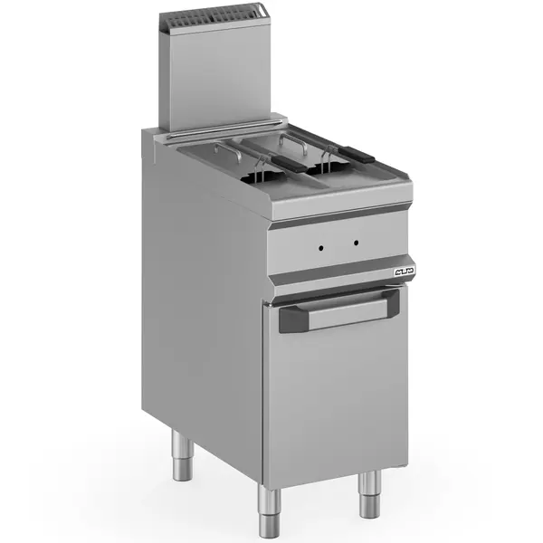 Friteuse | MAGISTRA PLUS 700 | Gas | 7+7L | 90°C/190°C | 12.5kW | Aftapkranen | Piëzo Ontsteking | 400x714x850/1180(h)mm