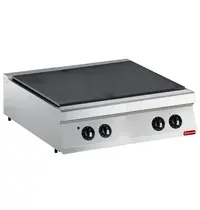 Diamond Doorkookplaat | MAXIMA 700+ | Elektrisch | 4 Zones | 80°C/400°C | 10kW (400V) | 800x700x275/332(h)mm