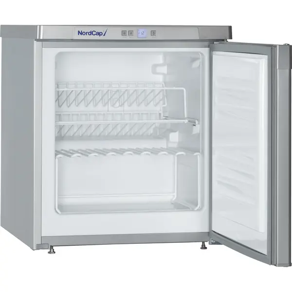 Mini-Vrieskast | 70L | Zilver | -7C/-18°C | Statisch | Temperatuur-/Deuralarm | 553x624x631(h)mm