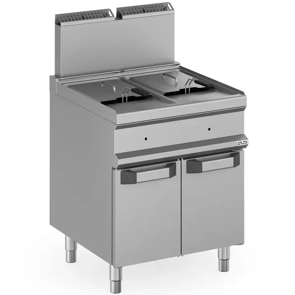 Friteuse | MAGISTRA PLUS 700 | Gas | 14+14L | 90°C/190°C | 25kW | Aftapkranen | Piëzo Ontsteking | 700x714x850/1180(h)mm