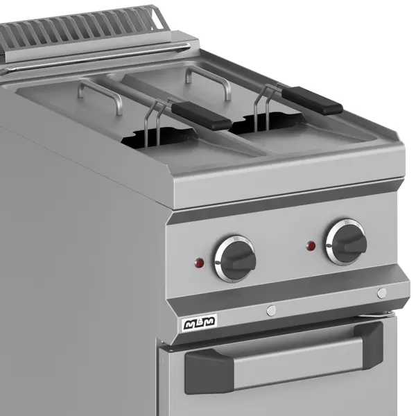 Friteuse | MAGISTRA PLUS 700 | Elektrisch | 6+6L | 100°C/190°C | 10.5kW (400V) | Aftapkranen | 400x714x850(h)mm
