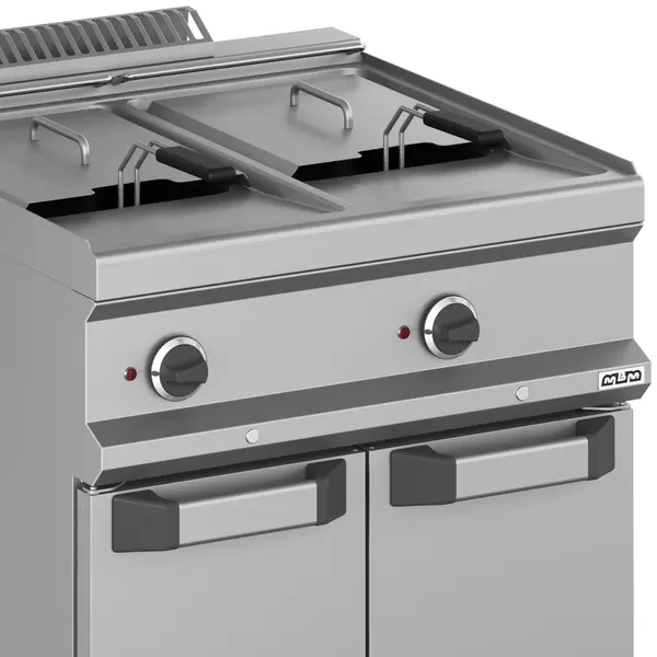 Friteuse | MAGISTRA PLUS 700 | Elektrisch | 13+13L | 100°C/190°C | 18kW (400V) | Aftapkranen | 700x714x850(h)mm