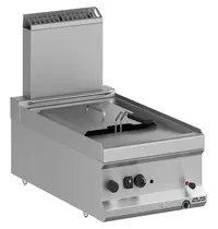 MBM Italy Friteuse | MAGISTRA PLUS 700 | Gas | 9L | 90°C/190°C | 7.5kW | Aftapkraan | Piëzo Ontsteking | 400x714x250/580(h)mm