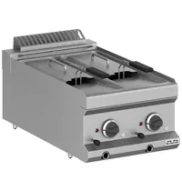 MBM Italy Friteuse | MAGISTRA PLUS 700 | Elektrisch | 6+6L | 100°C/190°C | 10.5kW (400V) | Aftapkranen | 400x714x250(h)mm