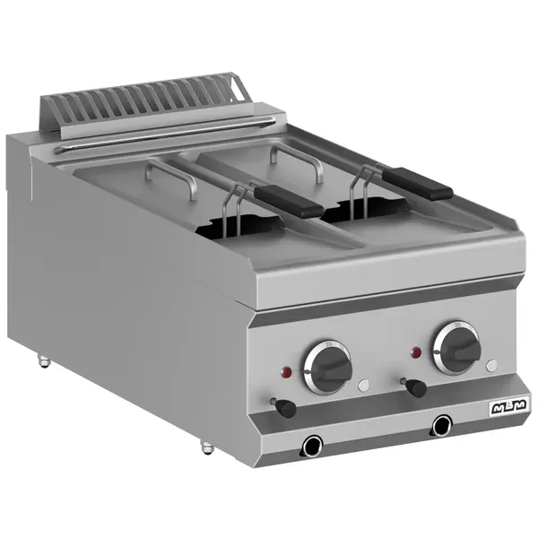 Friteuse | MAGISTRA PLUS 700 | Elektrisch | 6+6L | 100°C/190°C | 10.5kW (400V) | Aftapkranen | 400x714x250(h)mm