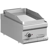 MBM Italy Bak-/Grillplaat | MAGISTRA PLUS 700 | Elektrisch | Glad Oppervlak 350x570 (RVS) | 4kW (400V) | 400x714x250(h)mm