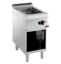 Diamond Multifunctionele Varipan | MAXIMA 700+ | Gas | 11L | 100°C/250°C | 7kW | Piëzo Ontsteking | Aftapkraan | Open Onderkast | 400x700x850/907(h)mm