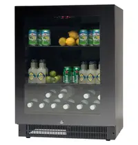 NordCap Koelkast | 164L | Zwart | +2°C/+10°C | Geforceerd | 595x562x820(h)mm