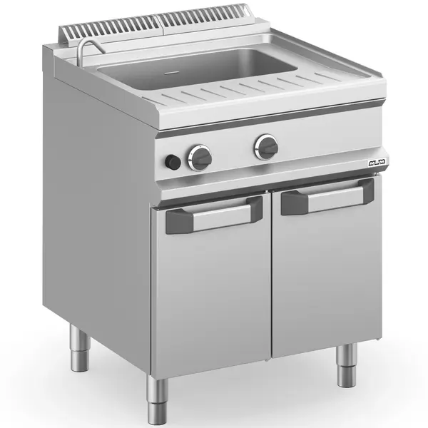 Pastakoker | MAGISTRA PLUS 700 | Gas | 40L | 13.6kW | Vulkraan + Aftapkraan | Piëzo Ontsteking | 700x714x850(h)mm